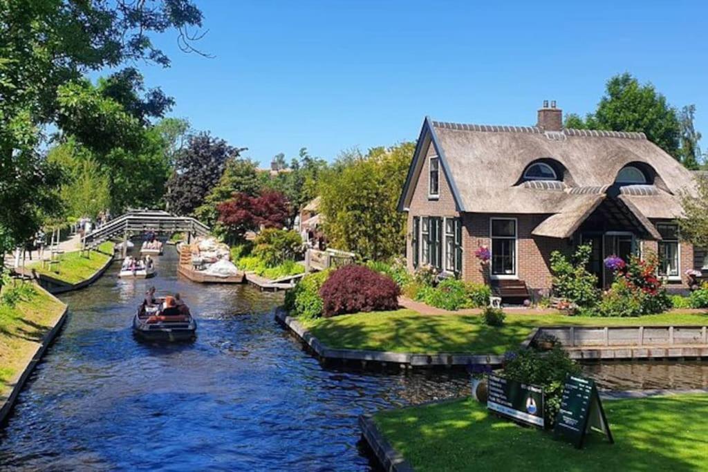 Tiny House Giethoorn 빌라 외부 사진